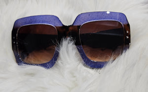Luxury Retro Square Frame Sunglasses