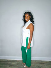 Load image into Gallery viewer, The &quot;Beverly&quot; Blazer Vest-White