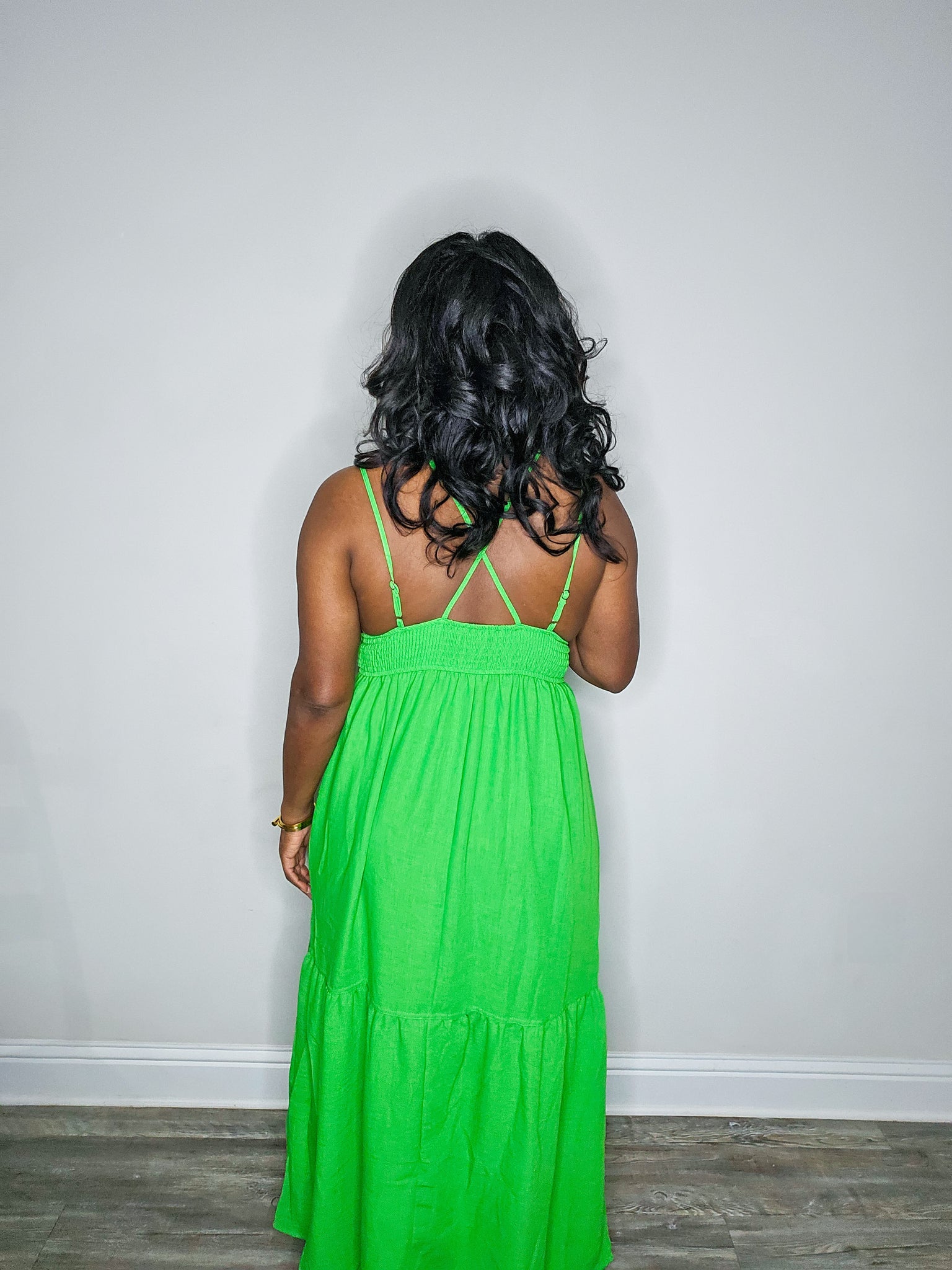 Lizzy Maxi Dress-Kelly Green Accessory Fix LLC Lizzy Maxi Dress-Kelly Green Accessory Fix LLC