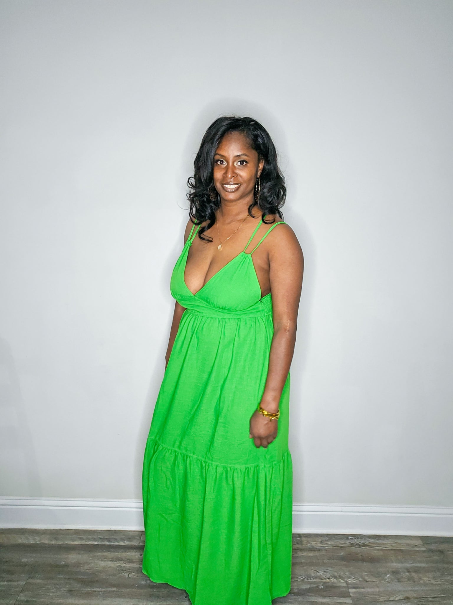 Lizzy Maxi Dress-Kelly Green Accessory Fix LLC Lizzy Maxi Dress-Kelly Green Accessory Fix LLC