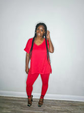 Load image into Gallery viewer, Just Chill Set-Red