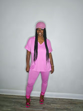 Load image into Gallery viewer, Acid Wash Baseball Cap-Pink