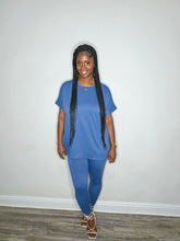 Load image into Gallery viewer, Just Chill Set II- Denim Blue