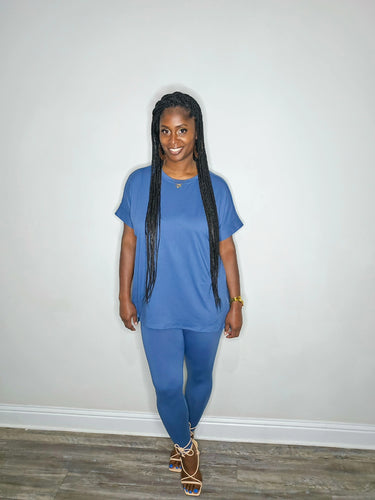 Just Chill Set II- Denim Blue