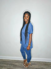 Load image into Gallery viewer, Just Chill Set II- Denim Blue