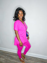 Load image into Gallery viewer, Just Chill Set-Hot Pink