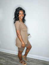Load image into Gallery viewer, Plus Size Summer Chill Set-Mocha Latte
