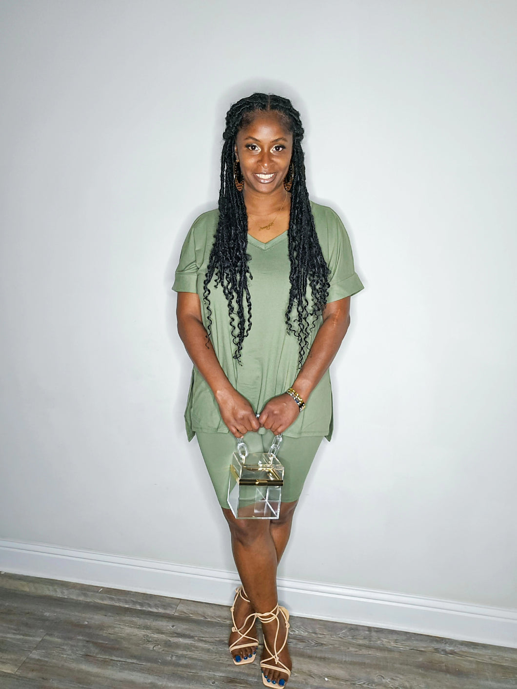 Summer Chill Set-Light Olive