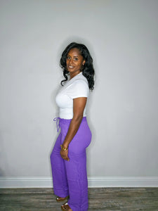 Chloe Pants-Purple