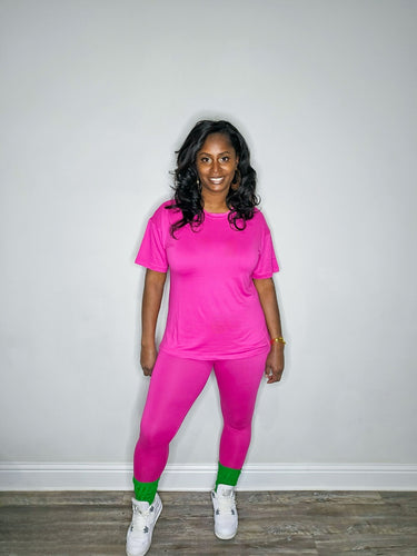 On the Run Set-Fuchsia
