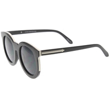 Load image into Gallery viewer, Round Sunglasses w/ gold trim