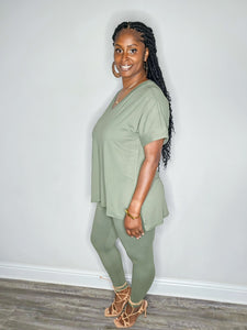 Just Chill Set-Light Olive