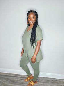Just Chill Set-Light Olive