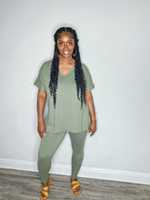 Load image into Gallery viewer, Just Chill Set-Light Olive