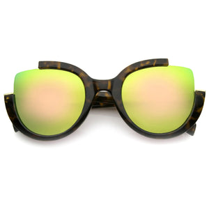 Chasity Cut Out Rim Sunglasses