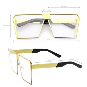 Boujie Clear Sunglasses
