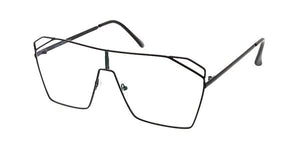 The Real Mccoy Clear Sunglasses