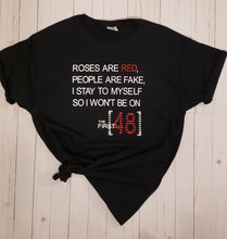 Load image into Gallery viewer, Roses are red shirt-Custom