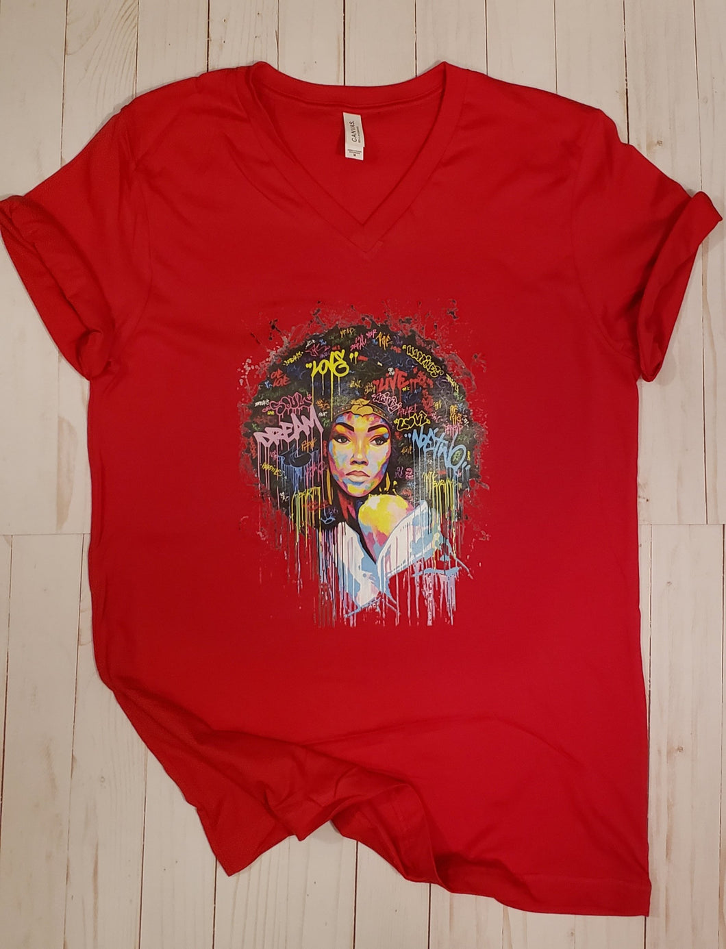 Dream Girl Shirt-Large Vneck