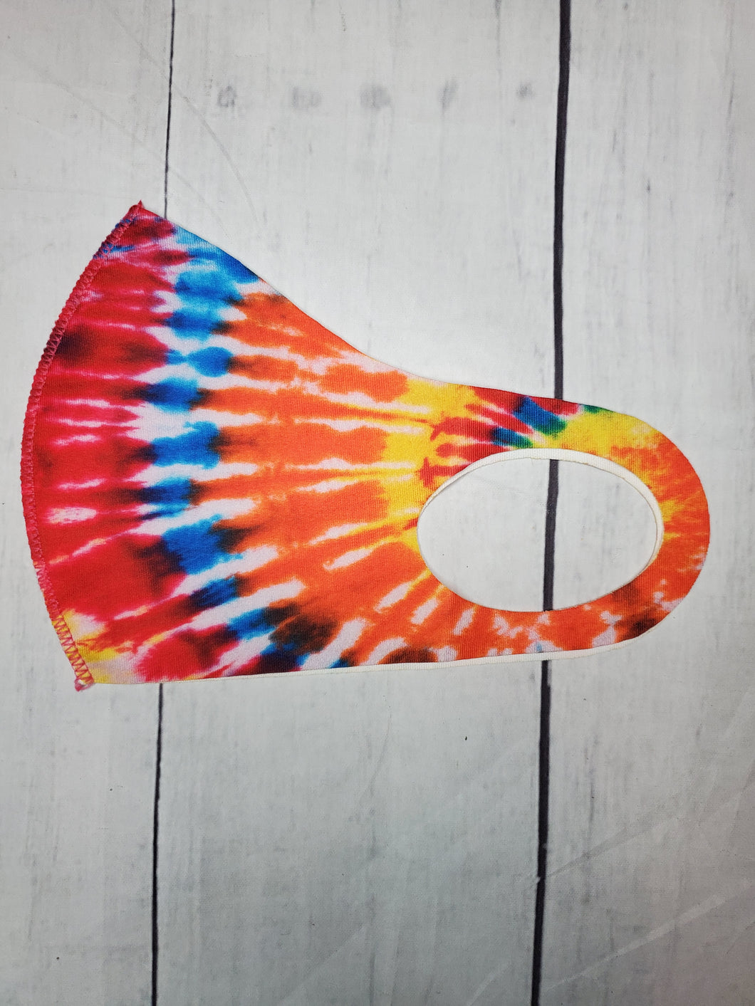 Tie Dye Polyester face covers