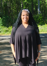 Load image into Gallery viewer, Joi Poncho Top Plus Size