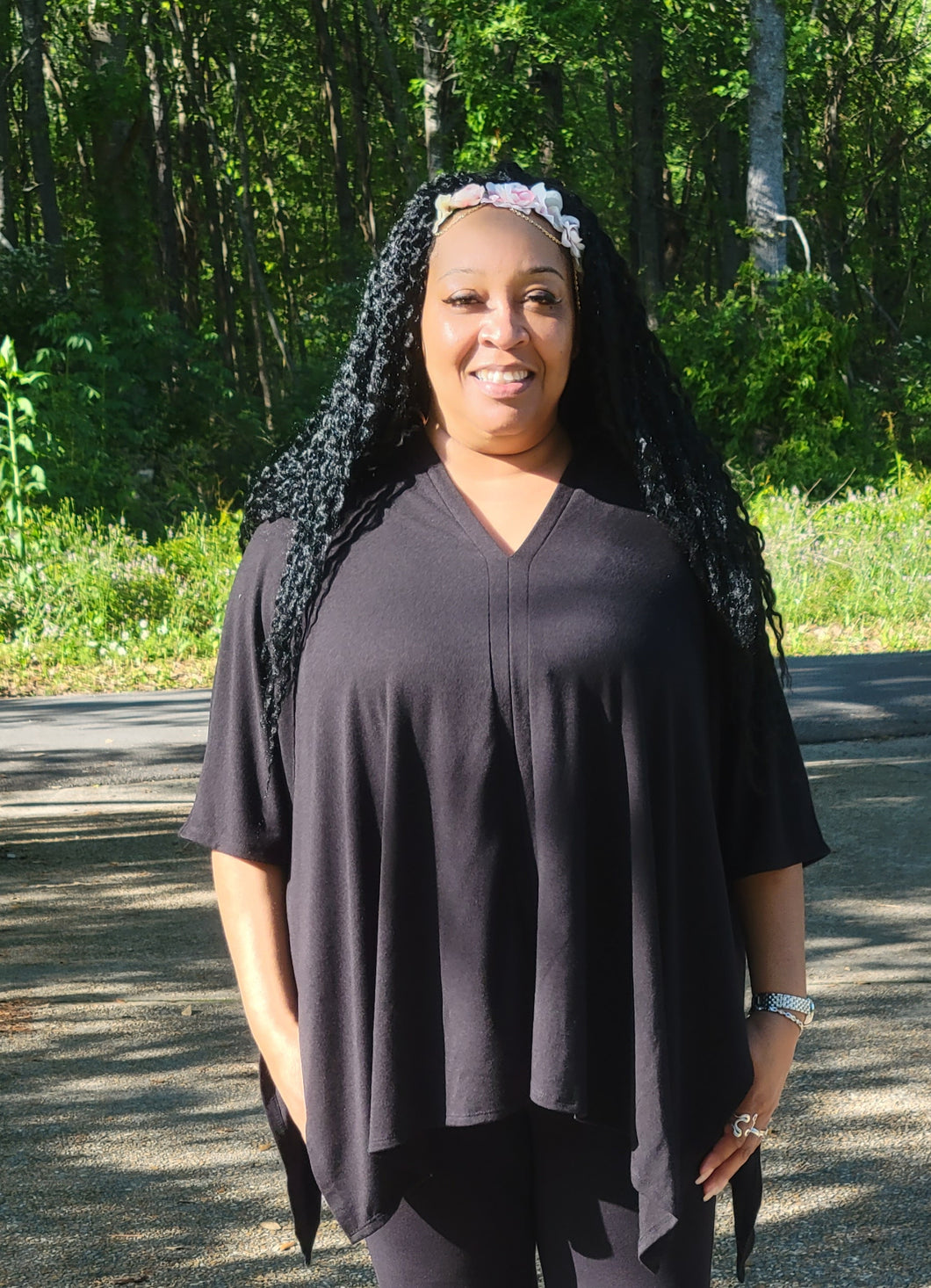 Joi Poncho Top Plus Size