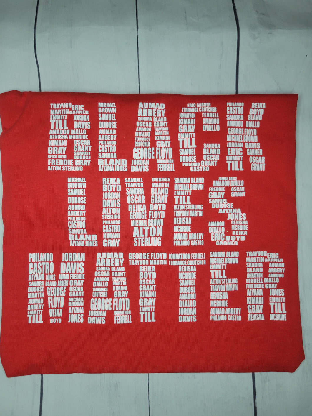 Black lives matter shirt-Large