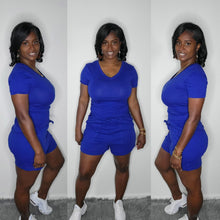 Load image into Gallery viewer, On Chill Short Set 2-Royal Blue