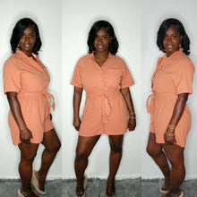 Load image into Gallery viewer, A Touch of Class Romper-Buttery Orange