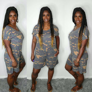 Camo Romper