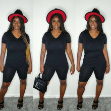 Load image into Gallery viewer, Chill Short Set-Black