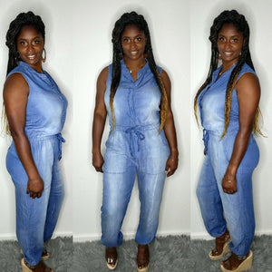 Chambray Jumpsuit