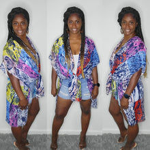 Load image into Gallery viewer, Spring Kimono-Snake Skin