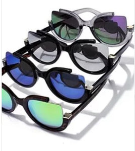 Chasity Cut Out Rim Sunglasses