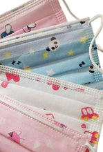 Load image into Gallery viewer, Kids-12 pack face covers-blue/pink