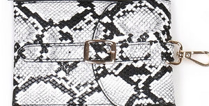 Snake Skin Belt Bag