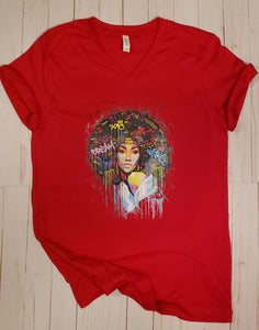 Dream Girl Shirt-Large Vneck