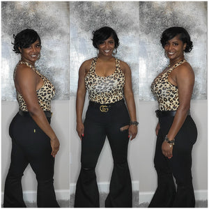 Leopard Print Bodysuit