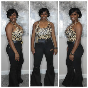 Leopard Print Bodysuit
