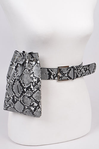 Drawstring Adjustable Belt Bag