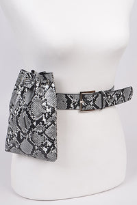 Drawstring Adjustable Belt Bag